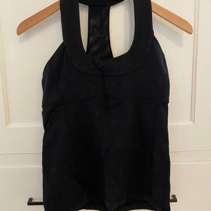 lululemon black scoop neck tank